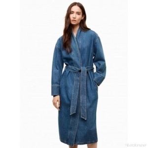 Denim vest/robe Aritzia Wilfred Free Colpa
